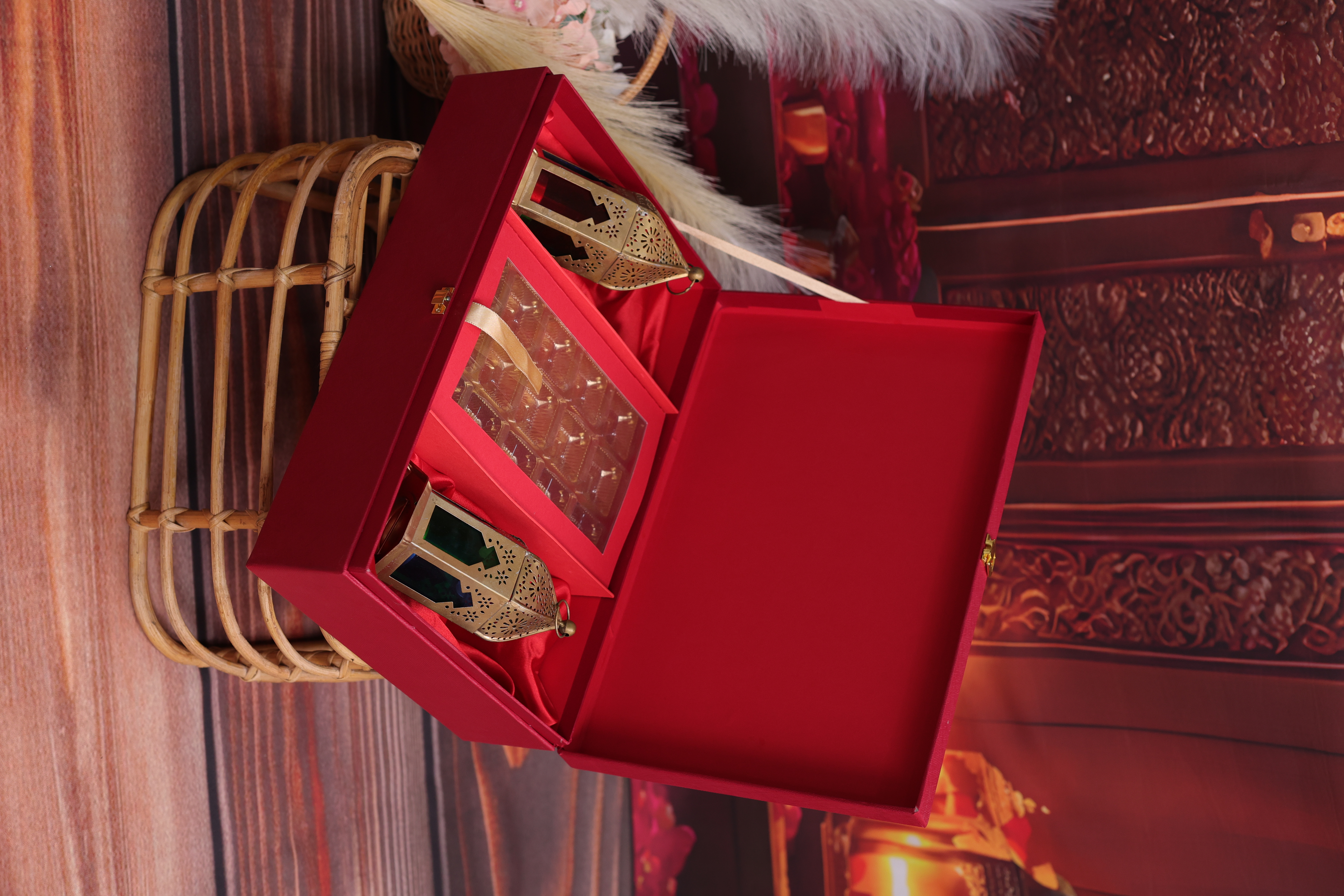 Crimson Keepsake Box