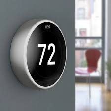 Google Nest 3rd Generation Programmable Learning Smart Thermostat Polish Steel