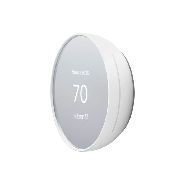 Google Nest Smart Programmable Wi-Fi Thermostat- Snow