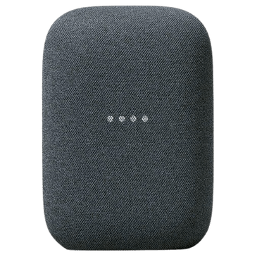 Google Nest Audio - Smart Speaker with Google Assistant - Crisp Sound and Powerful Bass - Charcoal