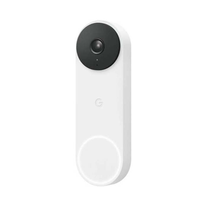 Google Nest Doorbell Wired 2nd Generation Snow
