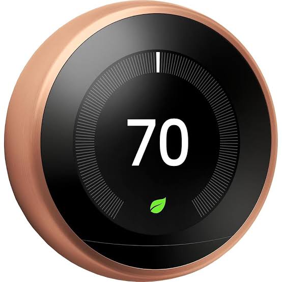 Google Nest 3rd Generation Programmable Learning Smart Thermostat Copper