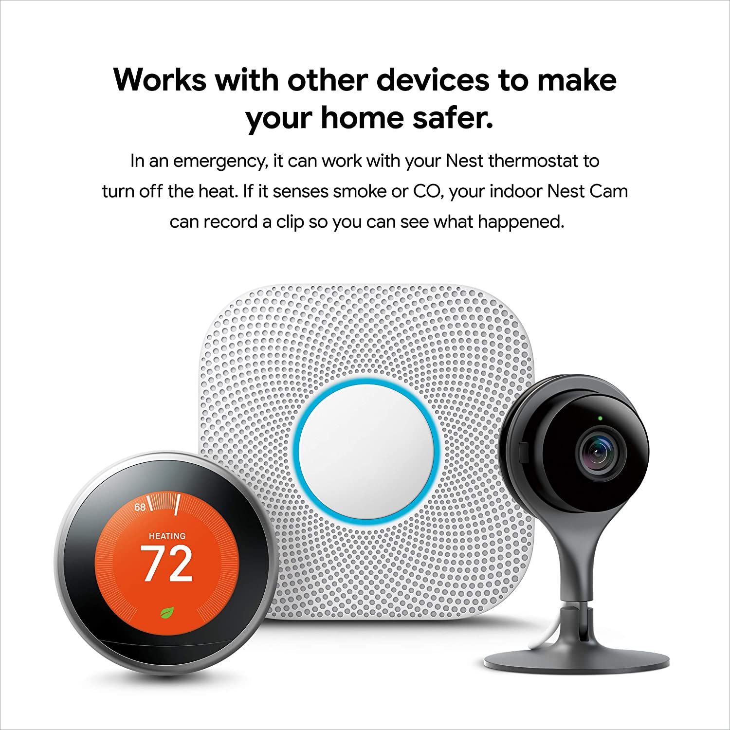 Google Nest Protect Battery 2nd Generation Smoke Alarm Battery White - S3000BWES