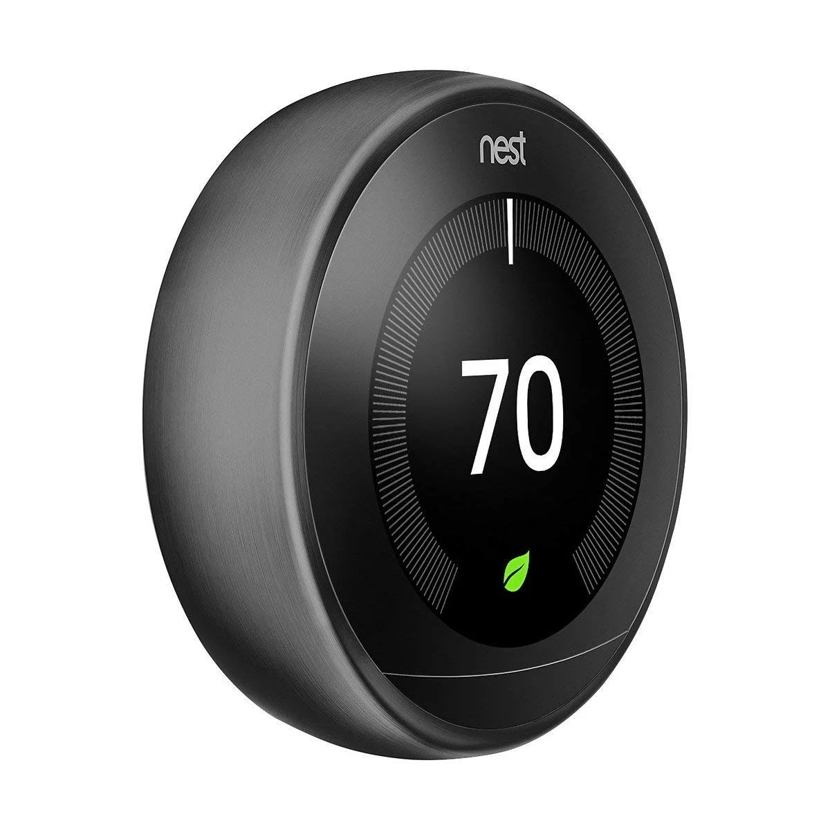 Google Nest 3rd Gen Learning Thermostat T3016US Matte Black