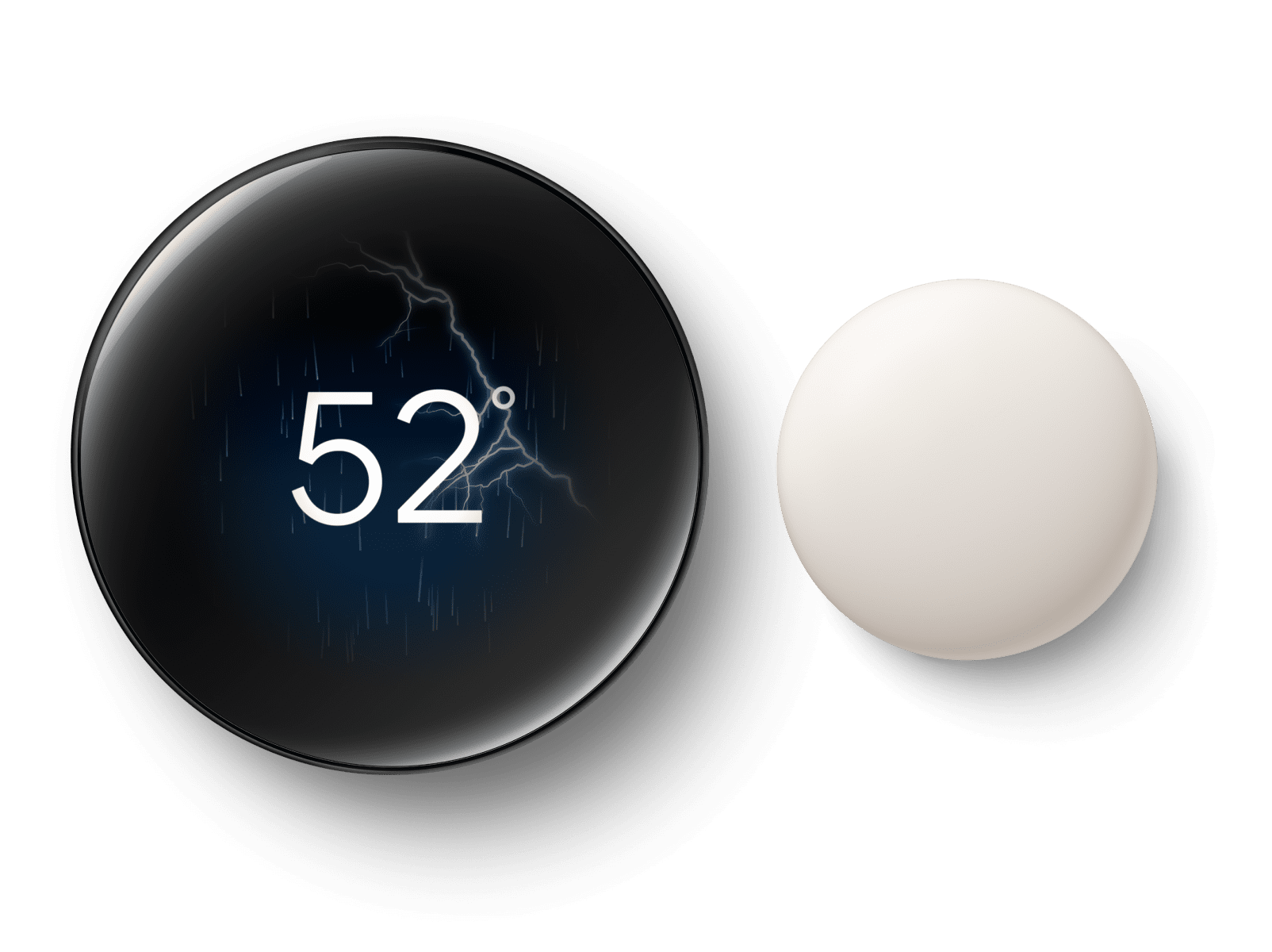 Google Nest Smart Learning Thermostat 4th Gen with Temperature Sensor