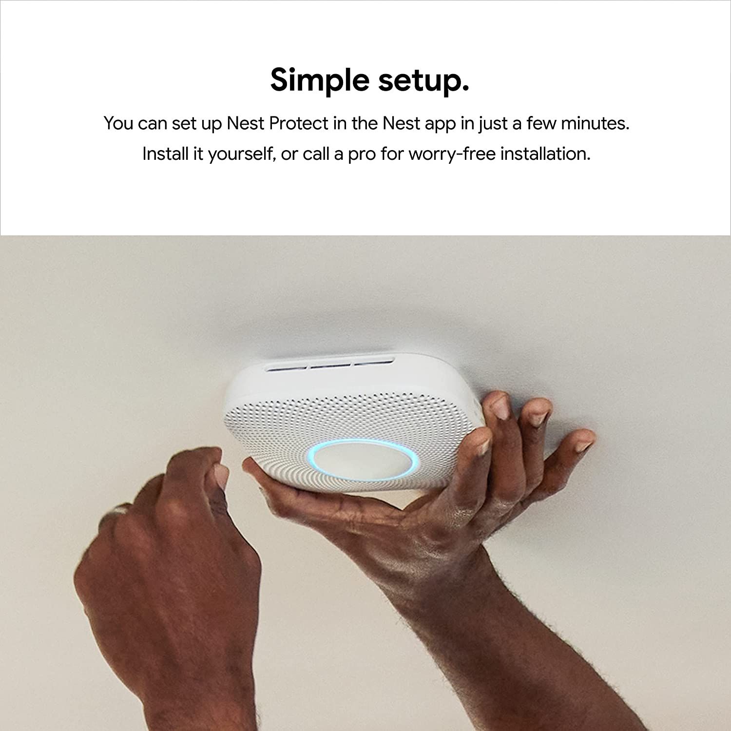 Google Nest Protect Battery 2nd Generation Smoke Alarm Battery White - S3000BWES