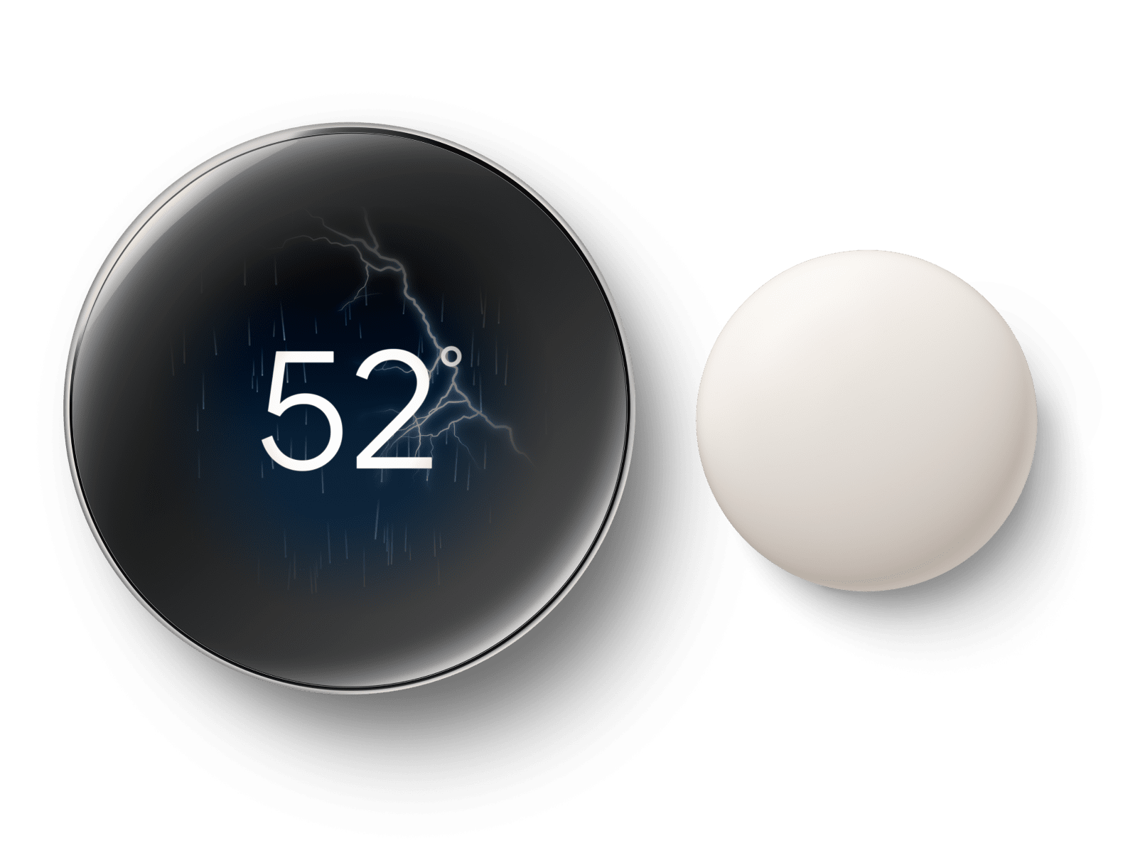 Google Nest Smart Learning Thermostat 4th Gen with Temperature Sensor