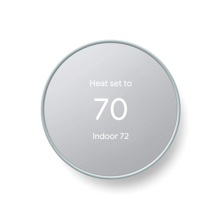 Google Nest Smart Programmable Wi-Fi Thermostat  - Fog