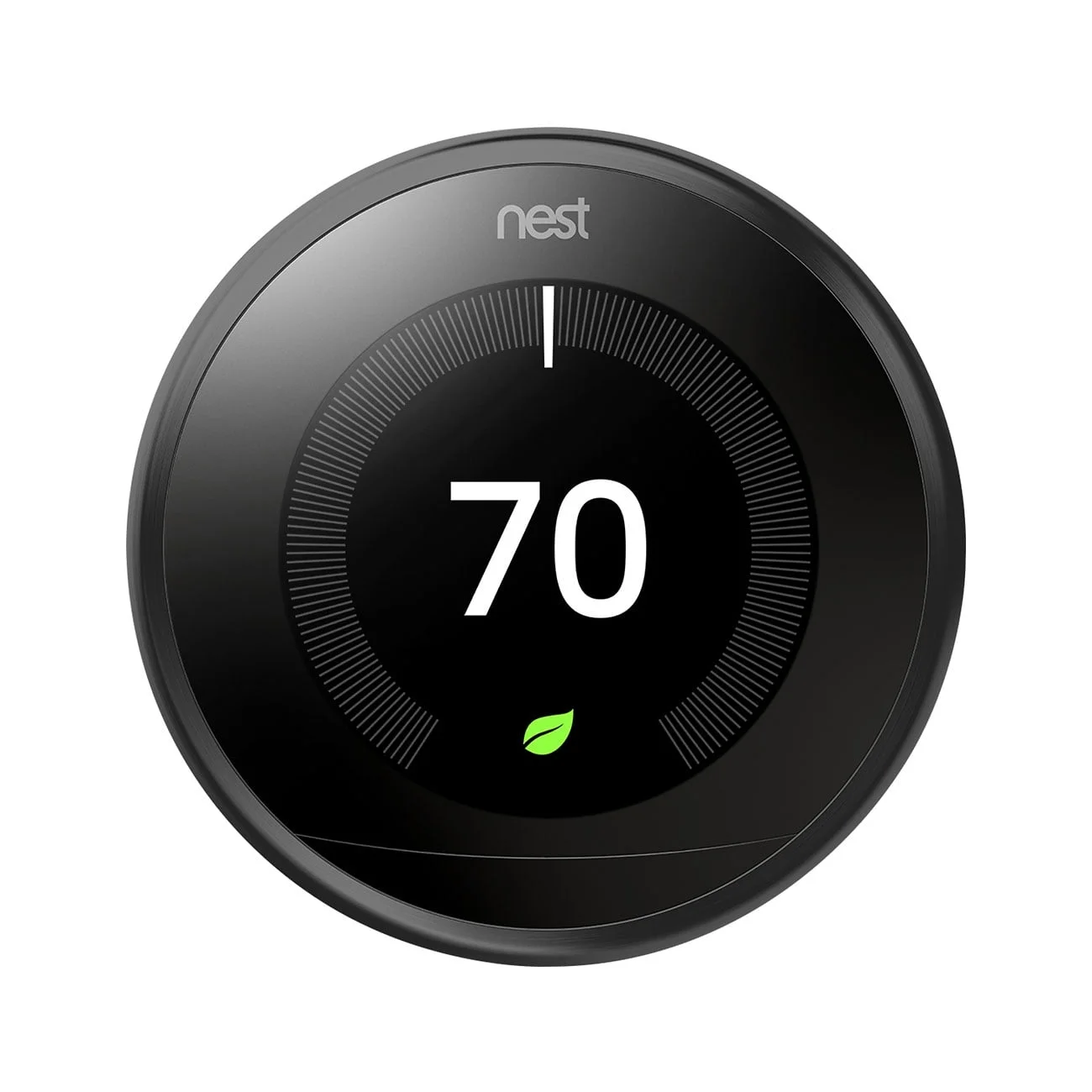 Google Nest 3rd Gen Learning Thermostat T3016US Matte Black