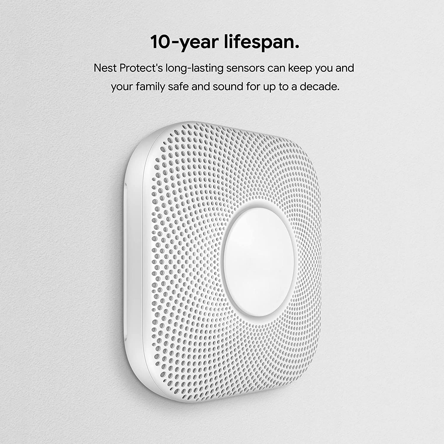 Google Nest Protect Battery 2nd Generation Smoke Alarm Battery White - S3000BWES