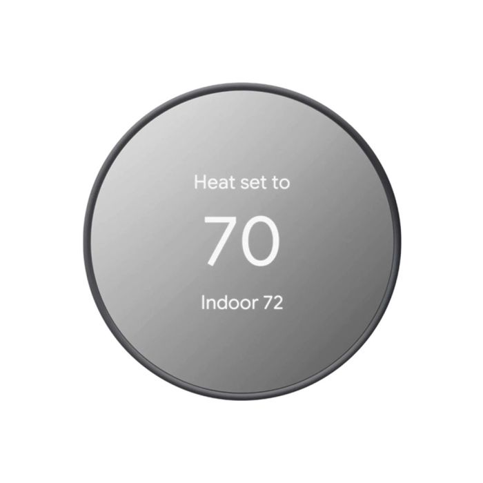 Google Nest Smart Programmable Wi-Fi Thermostat - Charcoal