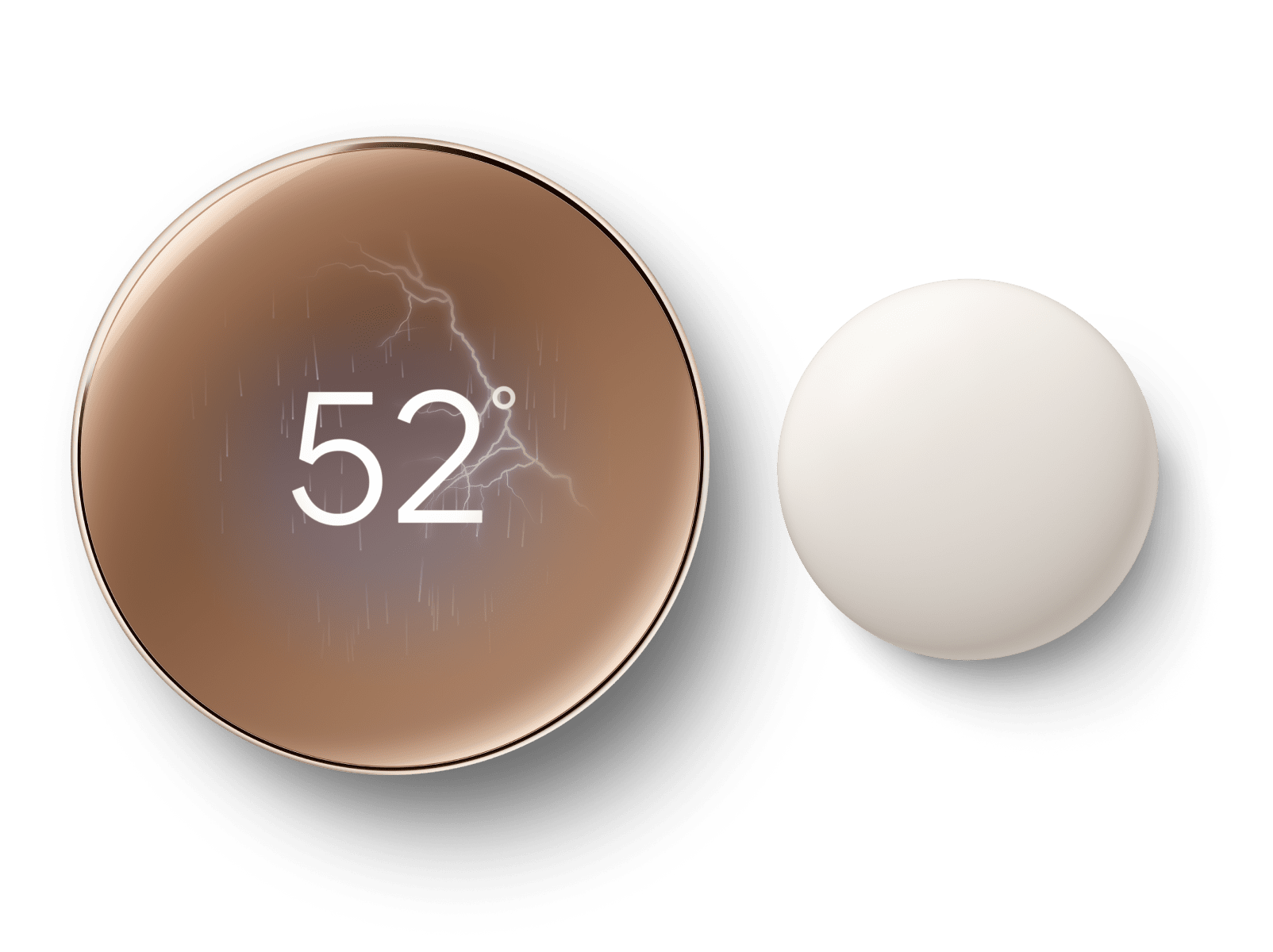 Google Nest Smart Learning Thermostat 4th Gen with Temperature Sensor