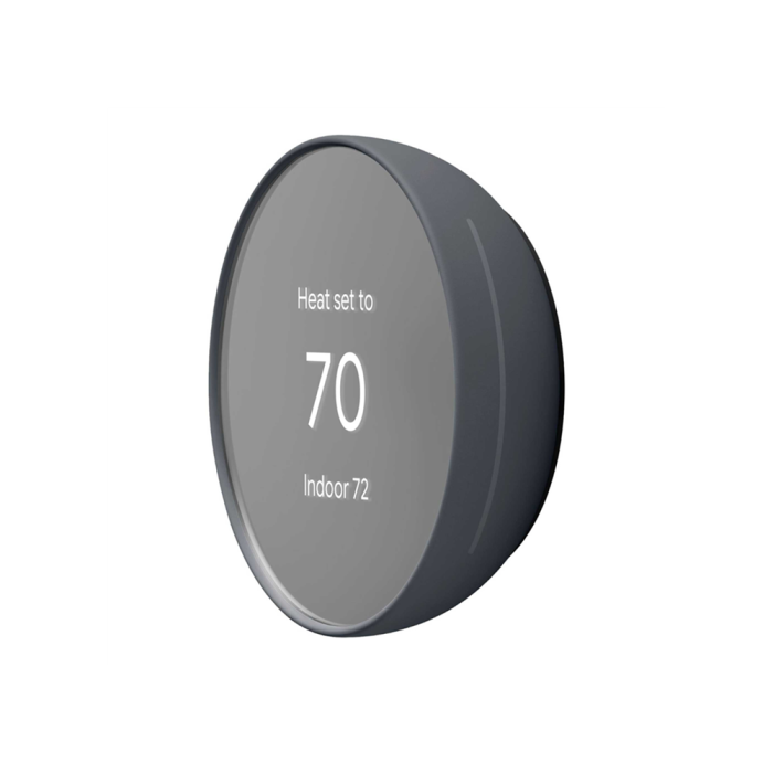 Google Nest Smart Programmable Wi-Fi Thermostat - Charcoal