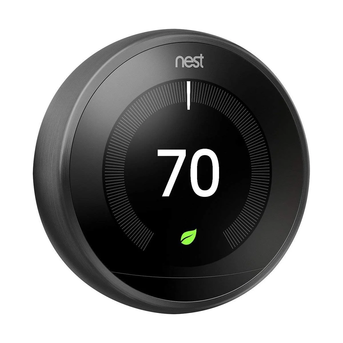 Google Nest 3rd Gen Learning Thermostat T3016US Matte Black