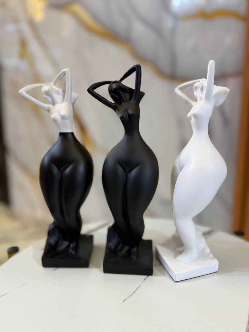 Modern Elegant Female Figurines