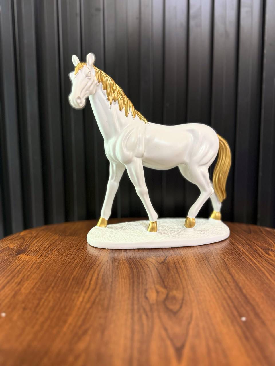 Elegant Porcelain Horse Figurine