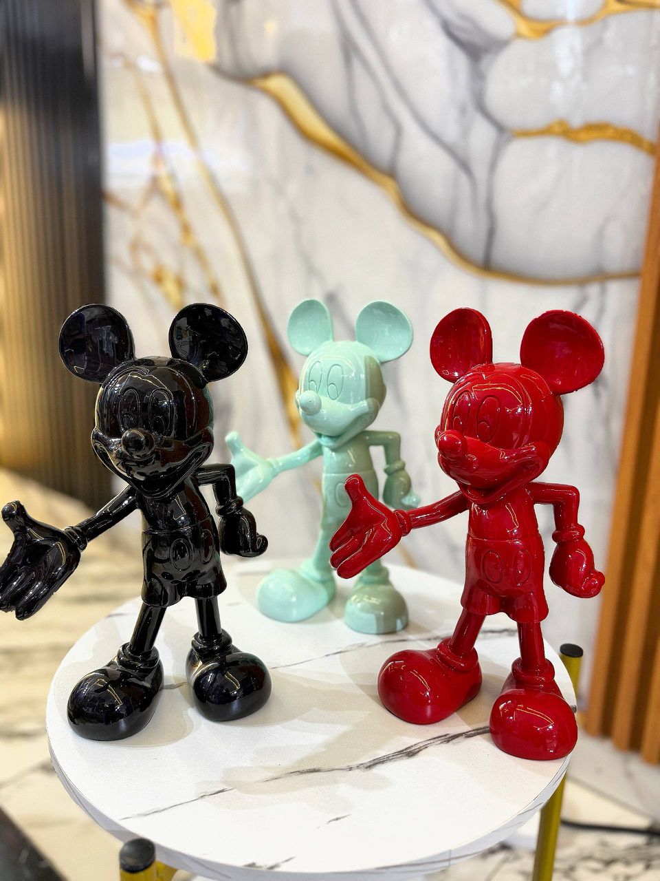 Colorful Mickey Mouse Figurines