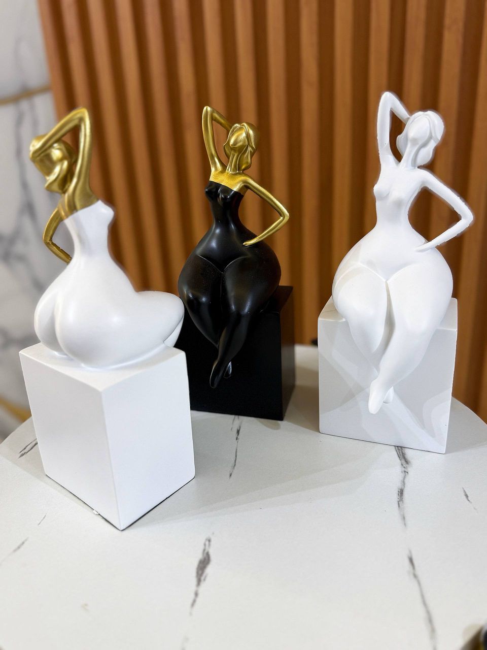 Modern Abstract Female Sculptures