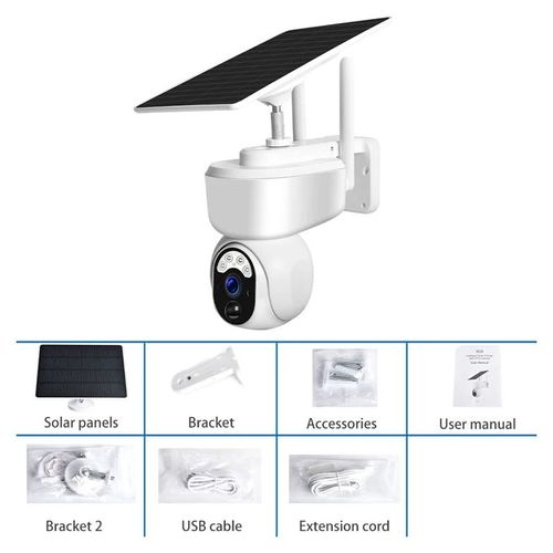 Intelligent Solar Energy Alert PTZ Camera