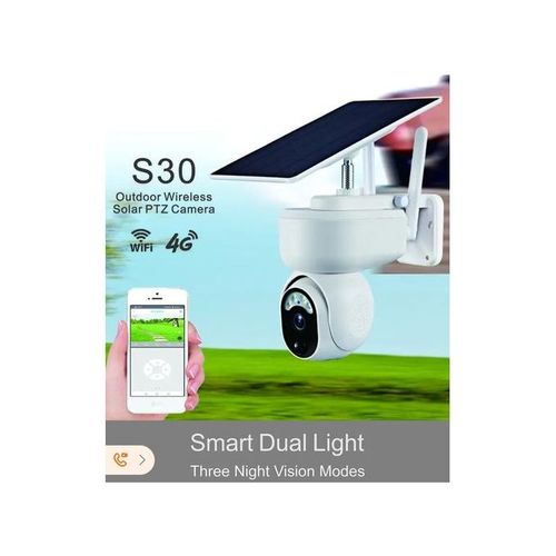 Intelligent Solar Energy Alert PTZ Camera