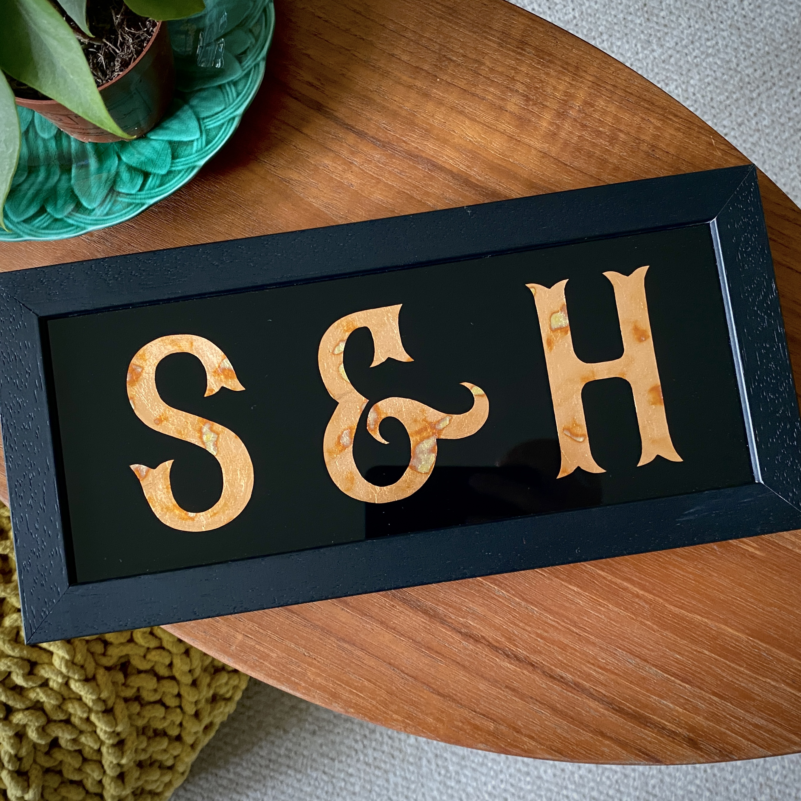 Personalised Couples Initials