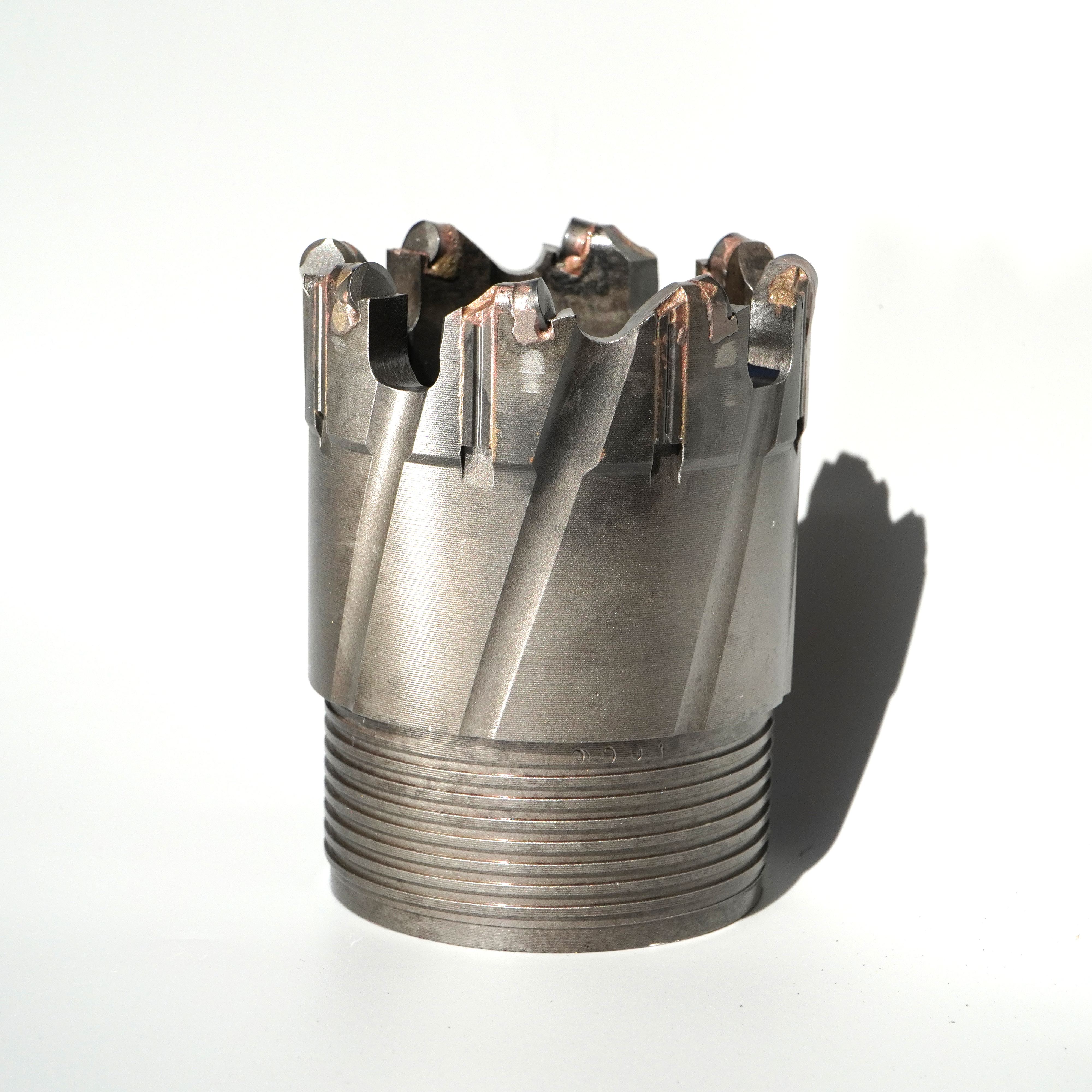 93mm Diameter 8 Core PDC Drill Bit Single Tube