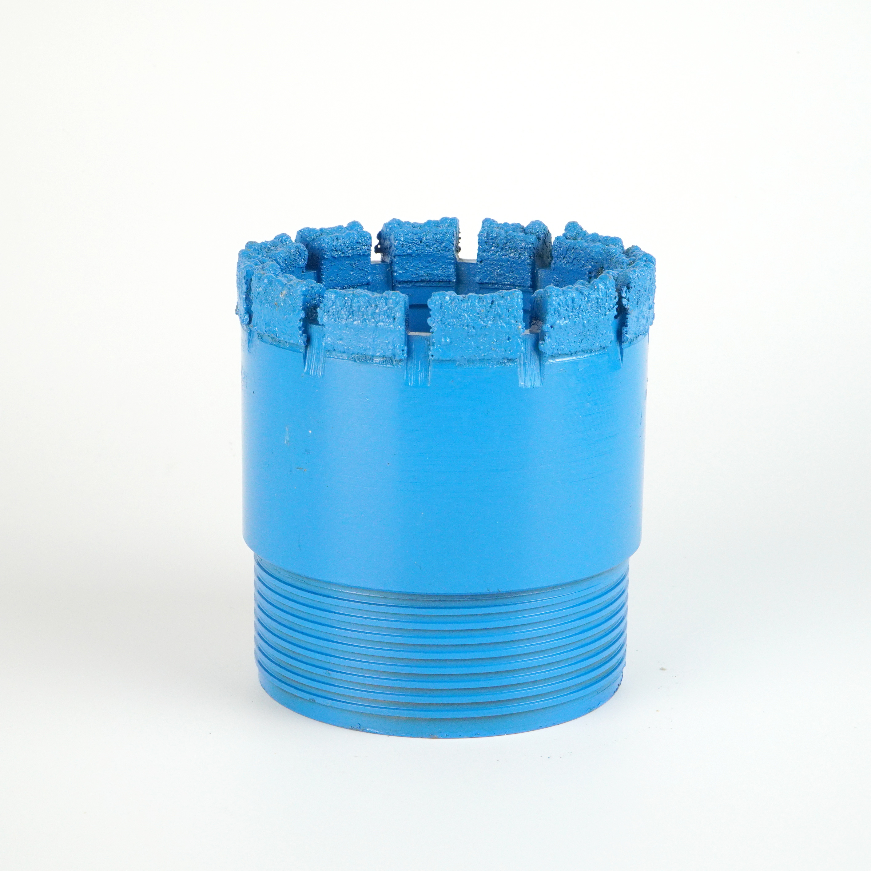 BLUE SINGLE TUBE 110MM TUBE ELECTROPLATED CORING DRILL BIT FOR MINING WATER WELL