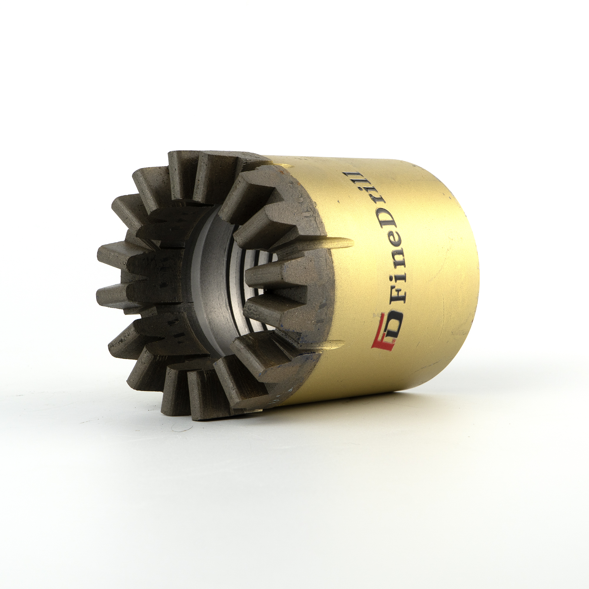 NQ 75mm 76mm 77mm Diameter Core Diamond Drill Bit For Water Well Mining Golden