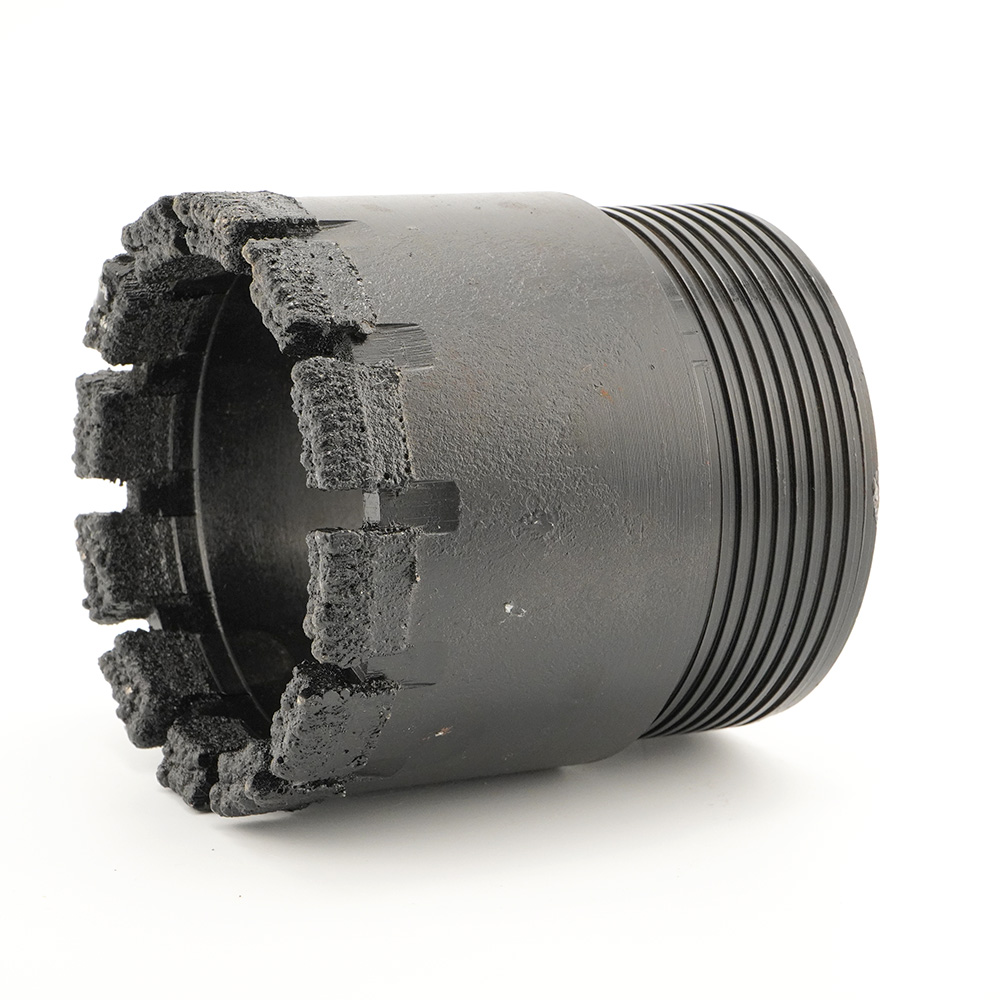 112mm Single tube flat tooth electroplated diamond drill bit