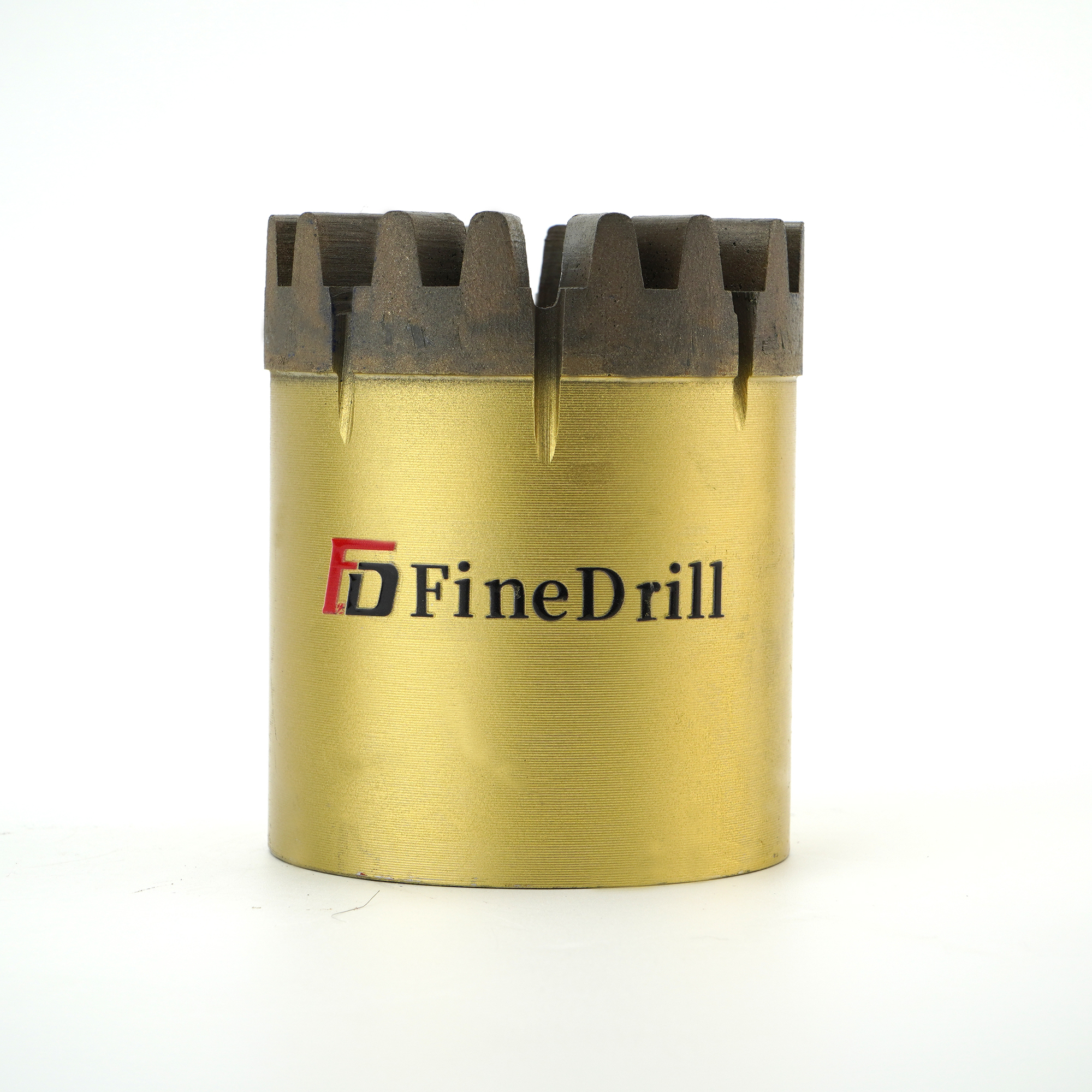 NQ 75mm 76mm 77mm Diameter Core Diamond Drill Bit For Water Well Mining Golden