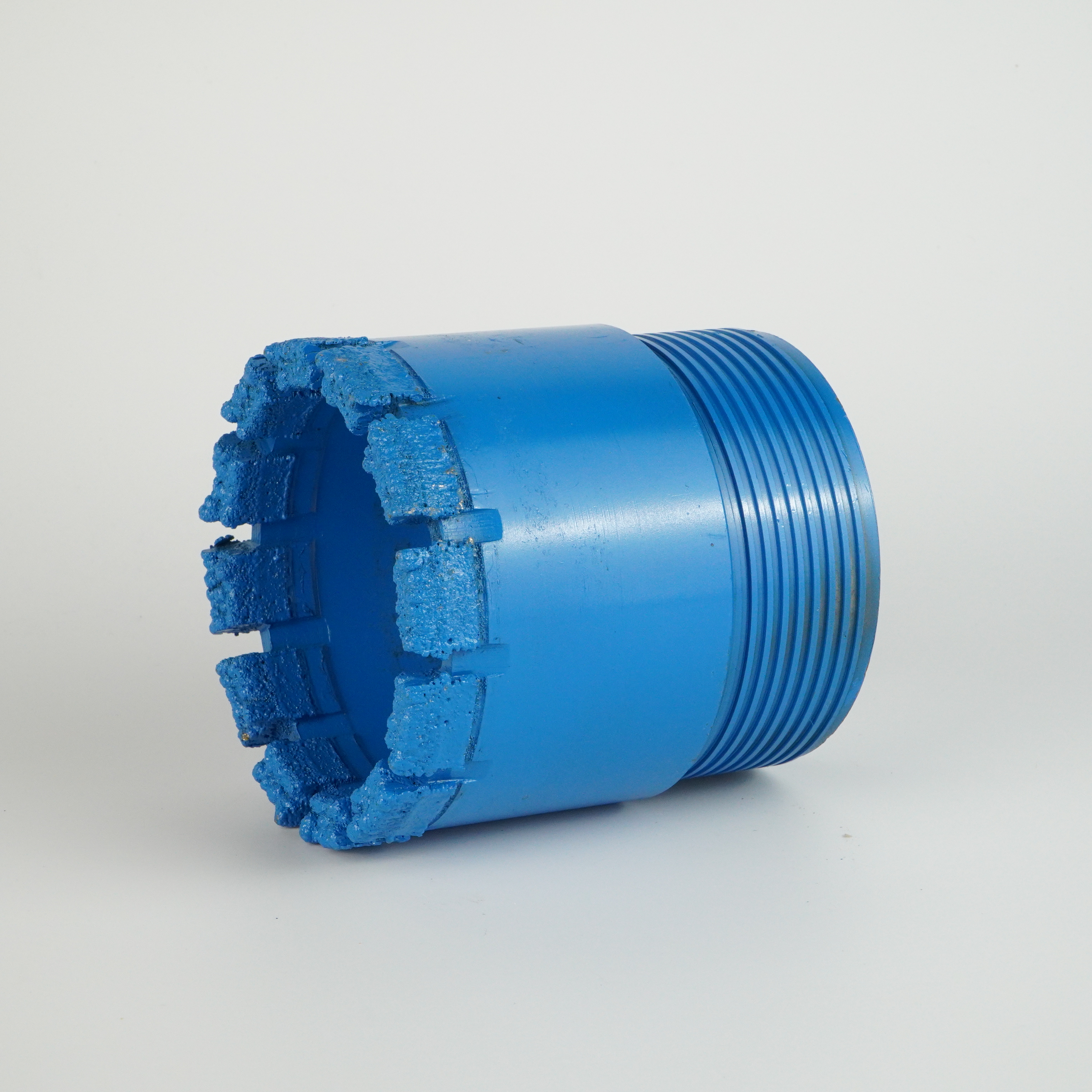 BLUE SINGLE TUBE 110MM TUBE ELECTROPLATED CORING DRILL BIT FOR MINING WATER WELL