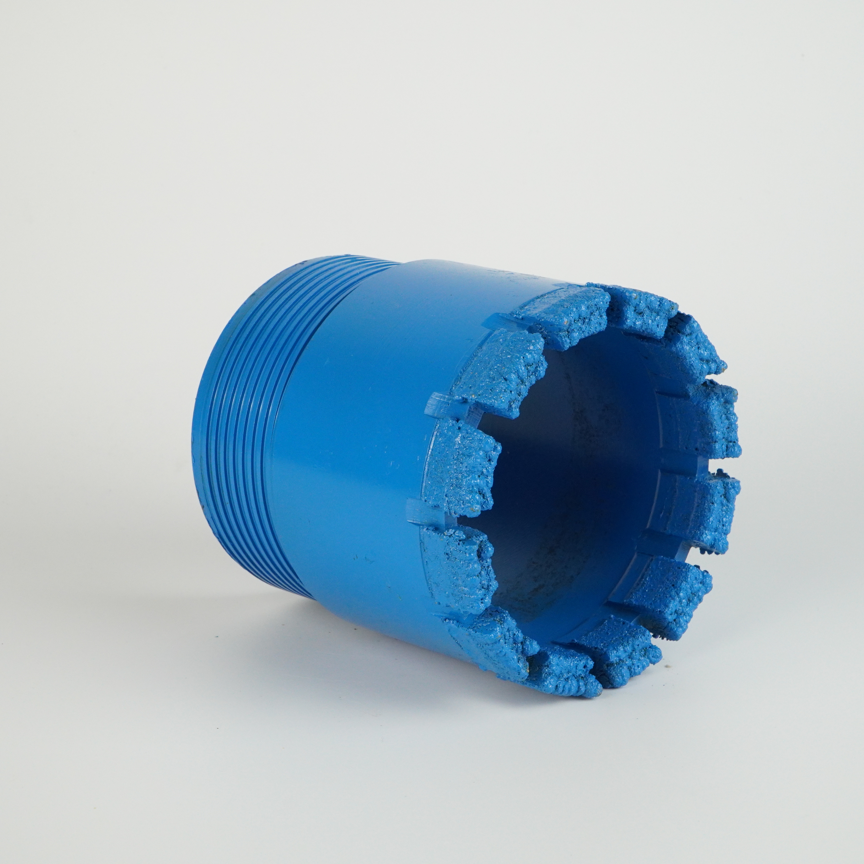 BLUE SINGLE TUBE 110MM TUBE ELECTROPLATED CORING DRILL BIT FOR MINING WATER WELL