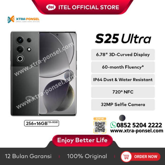 itel S25U RAM 8+8/256GB