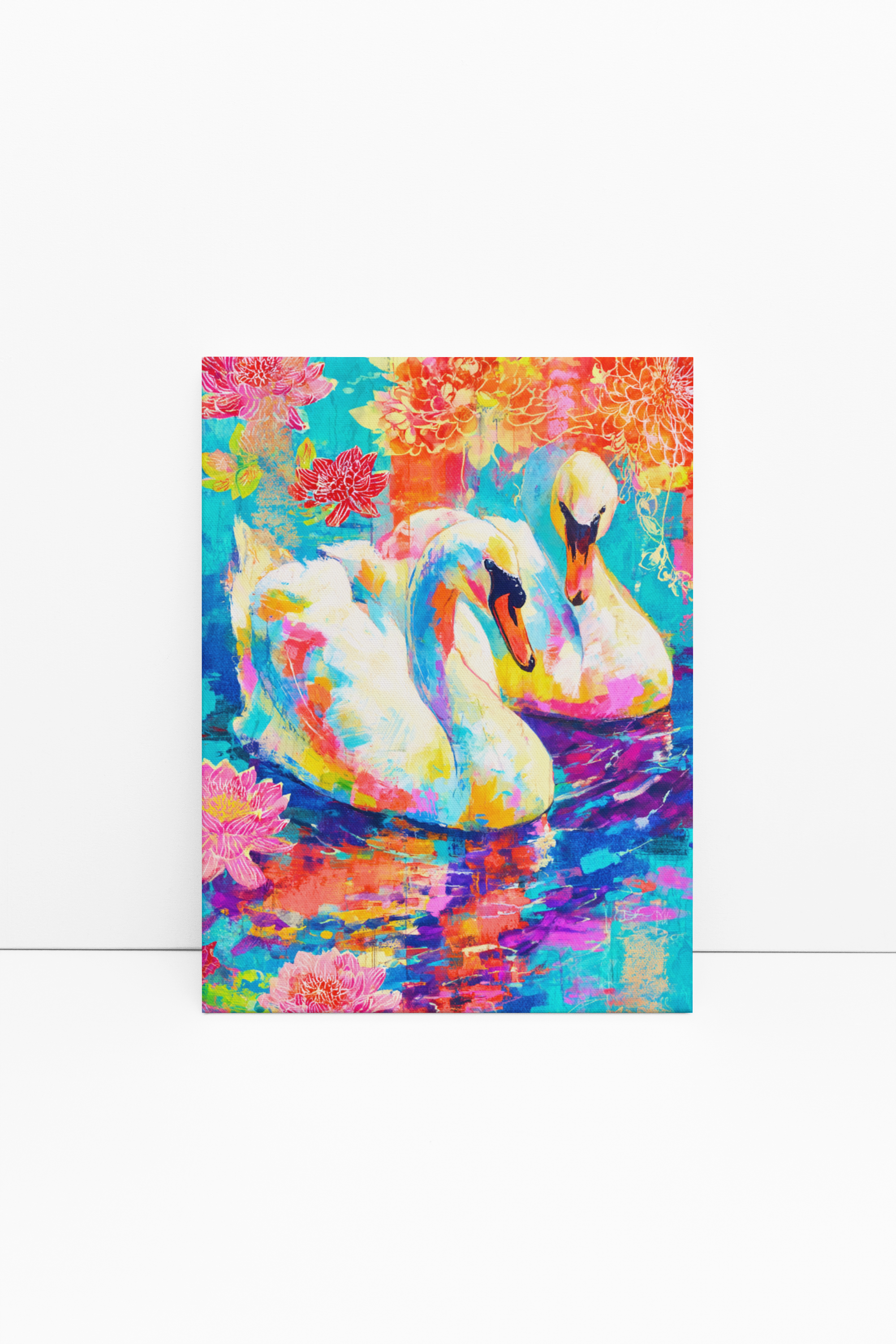 pair of swans
