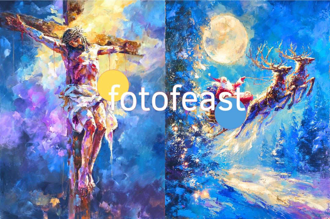 x mas combo- jesus and santa