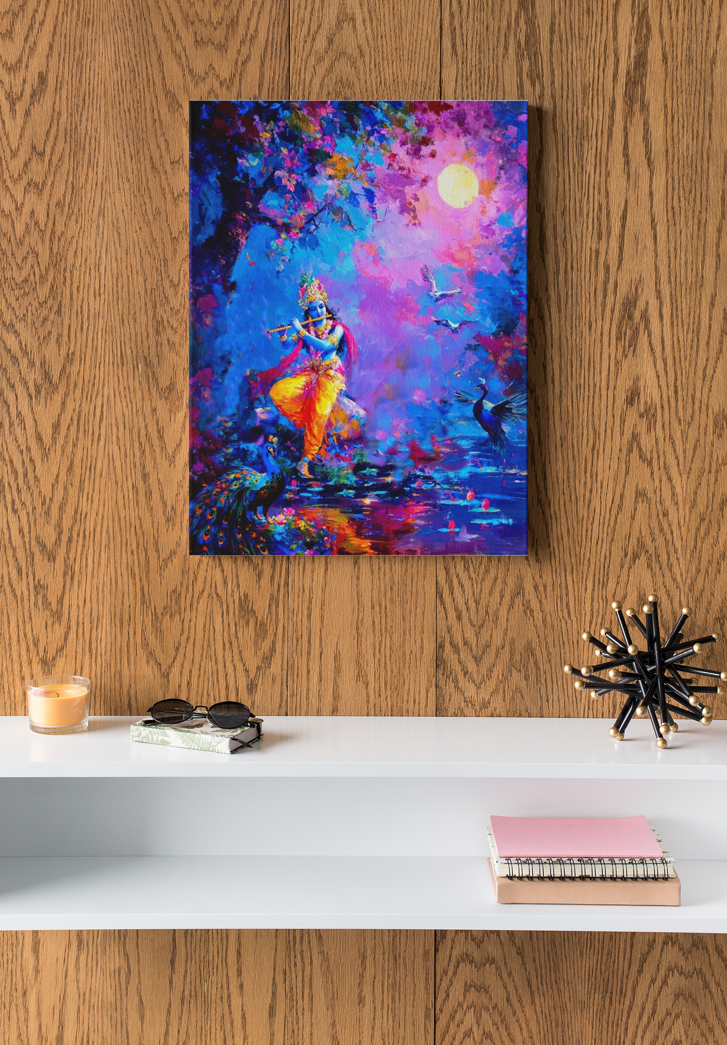 krishna and moonlight