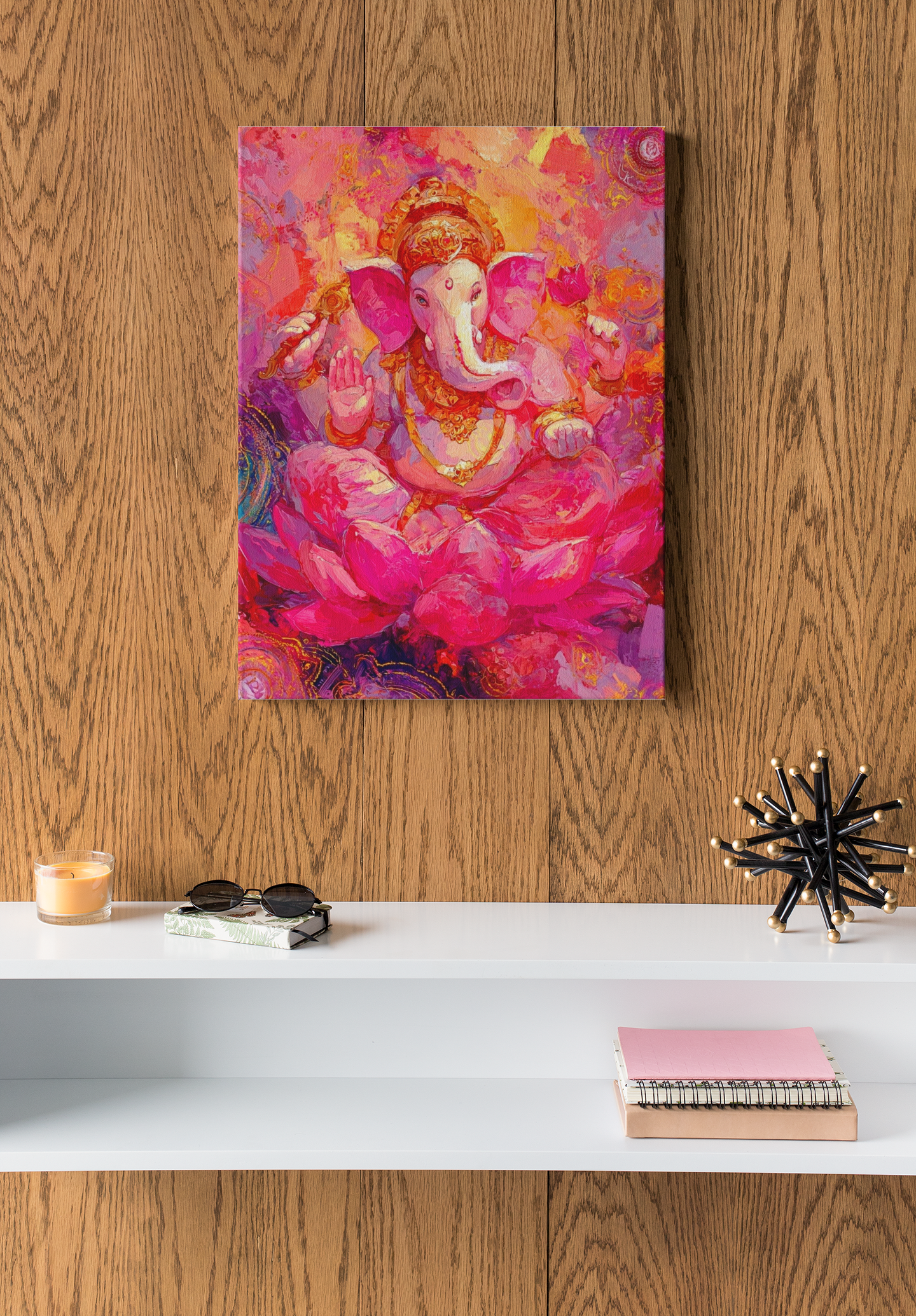 pink ganesha