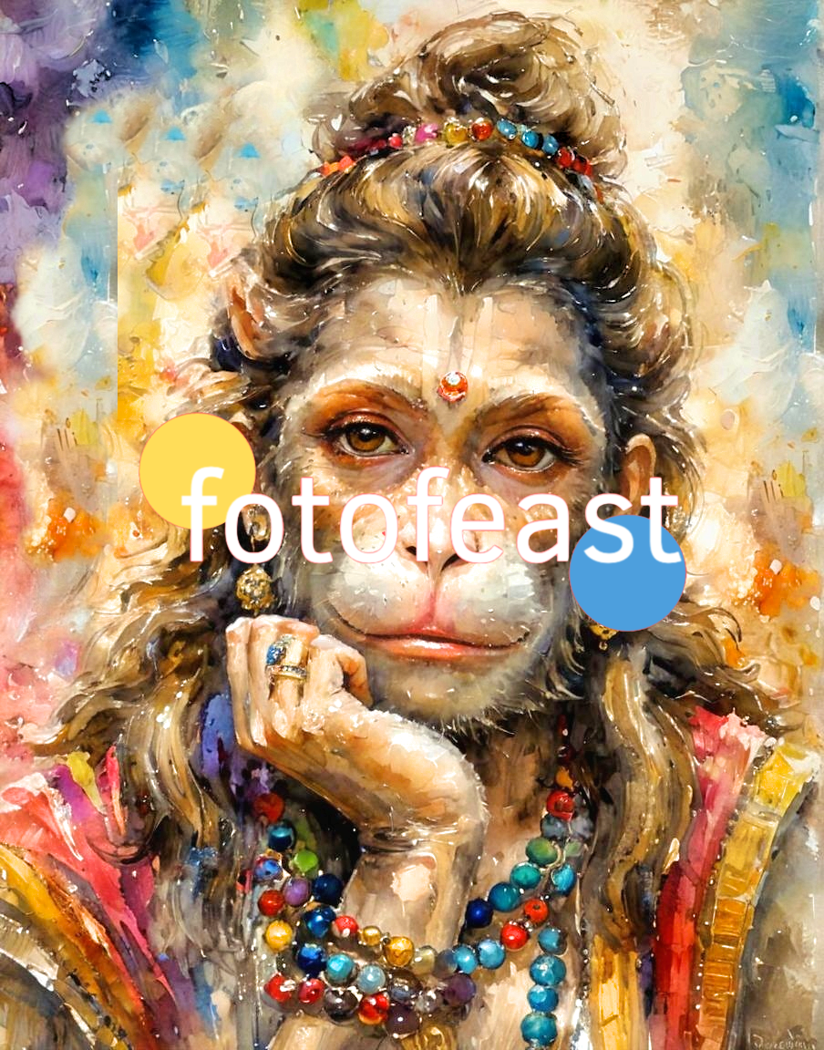 mesmerised hanuman