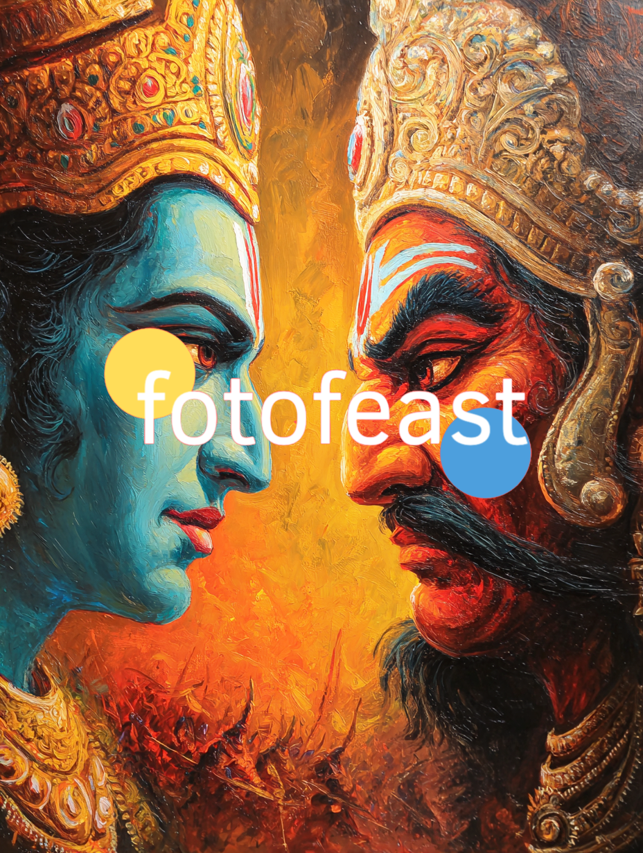 ram raavan face off