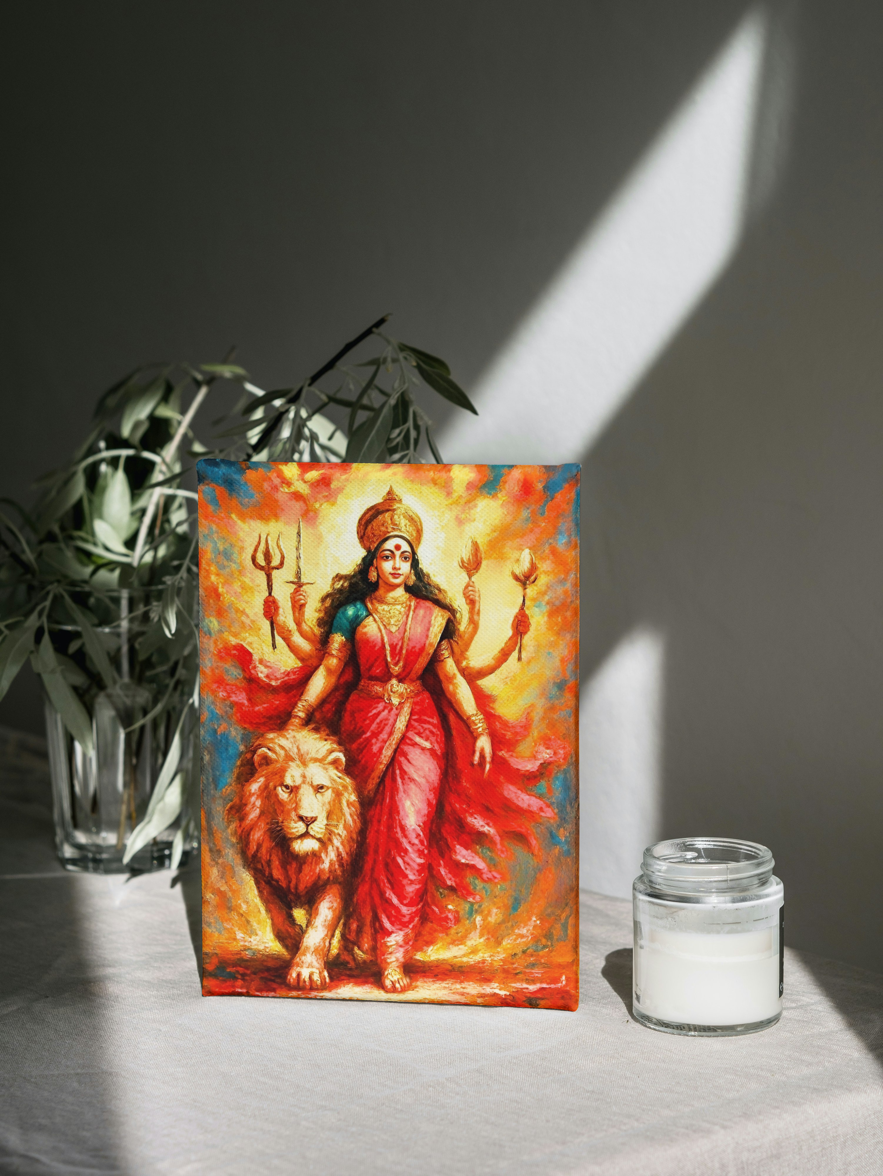 arrival of durga