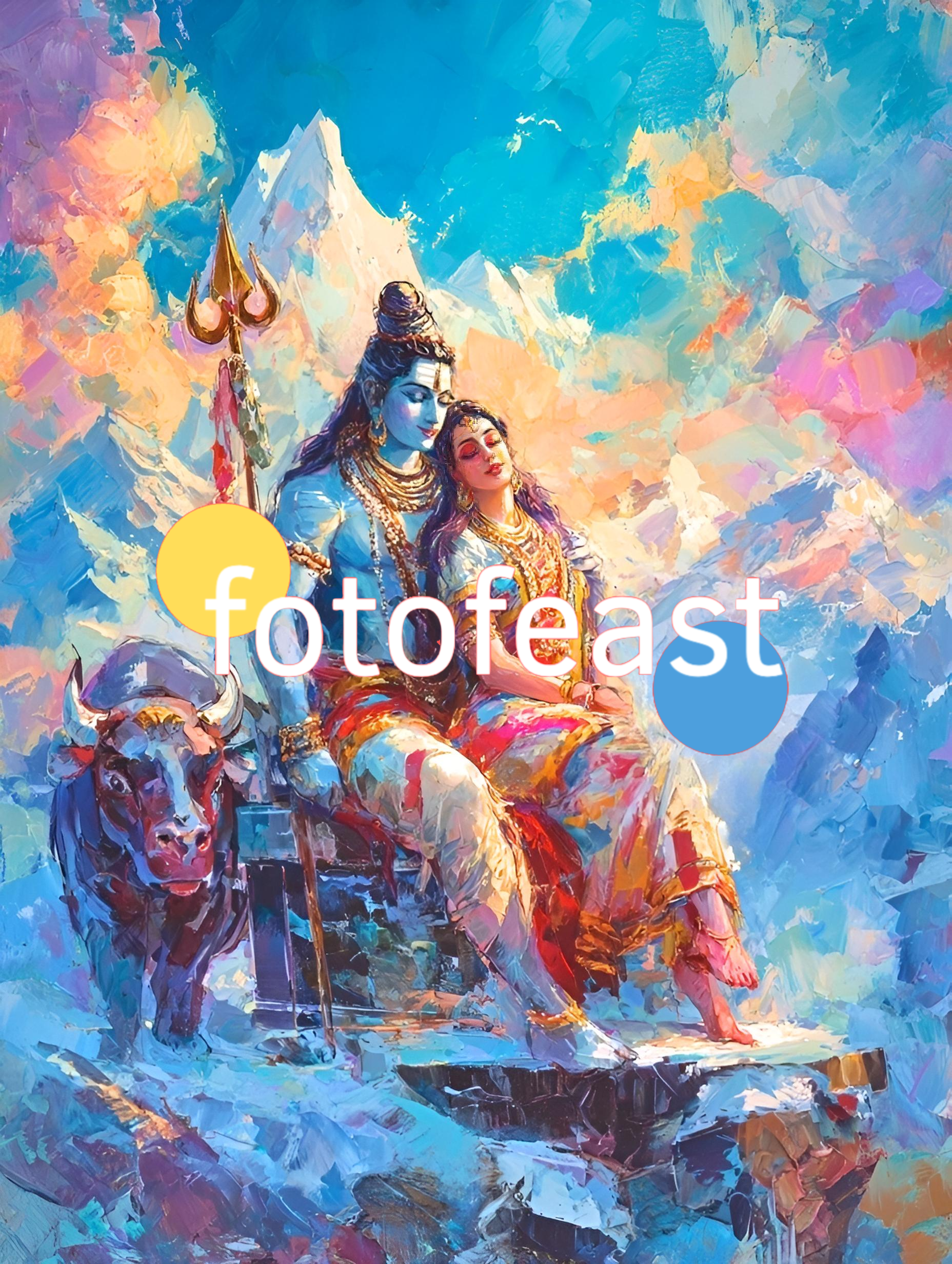 shiva parwati in kailash