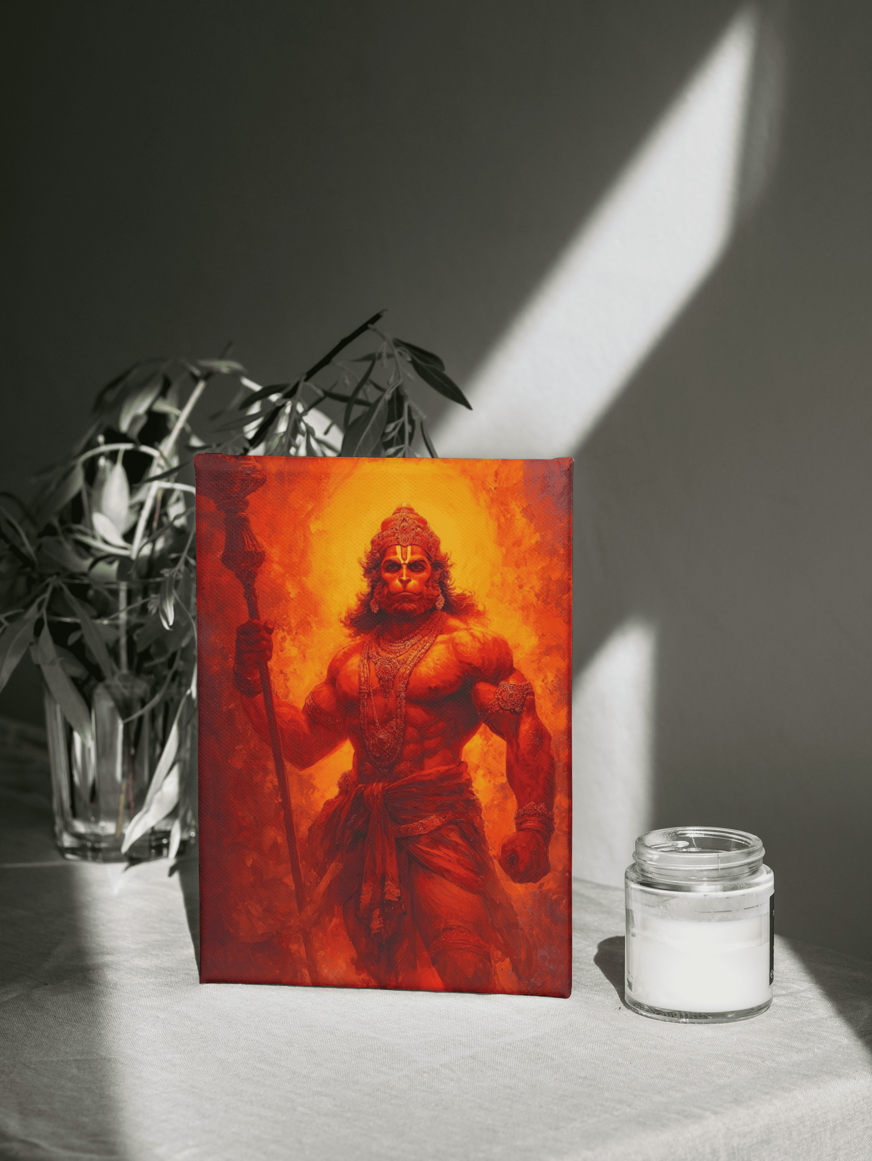 blazing hanuman