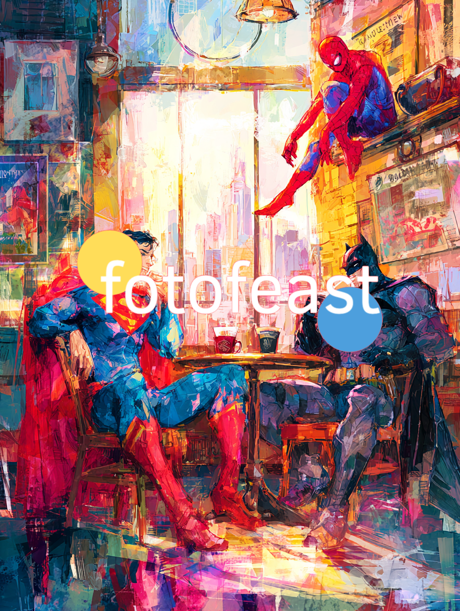 superheroes break time