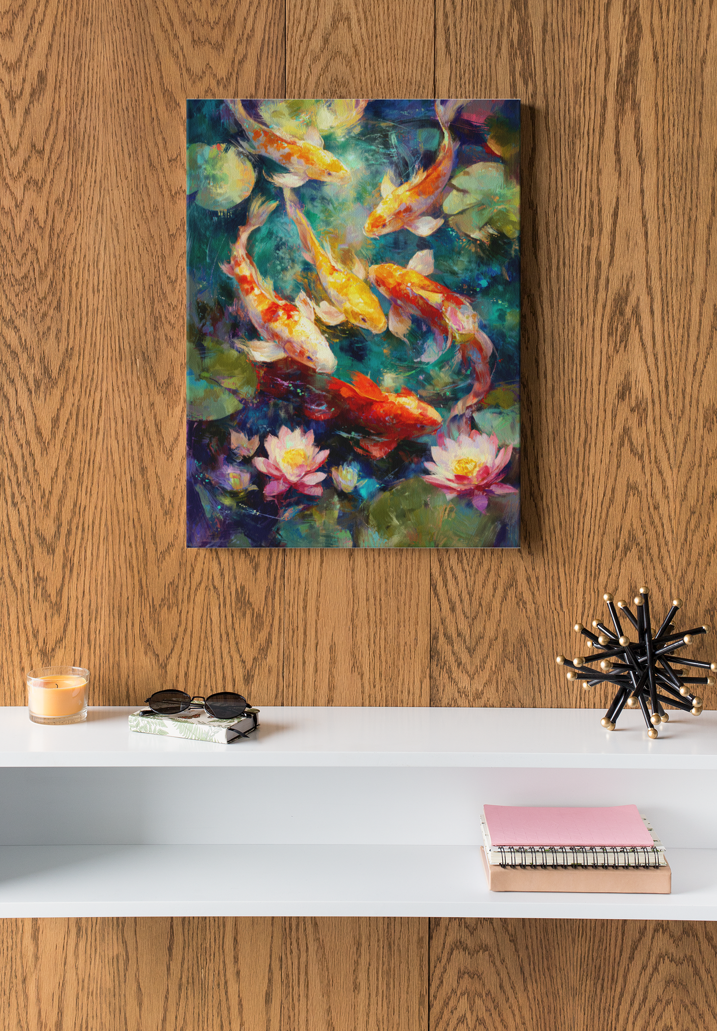 koi fish pond