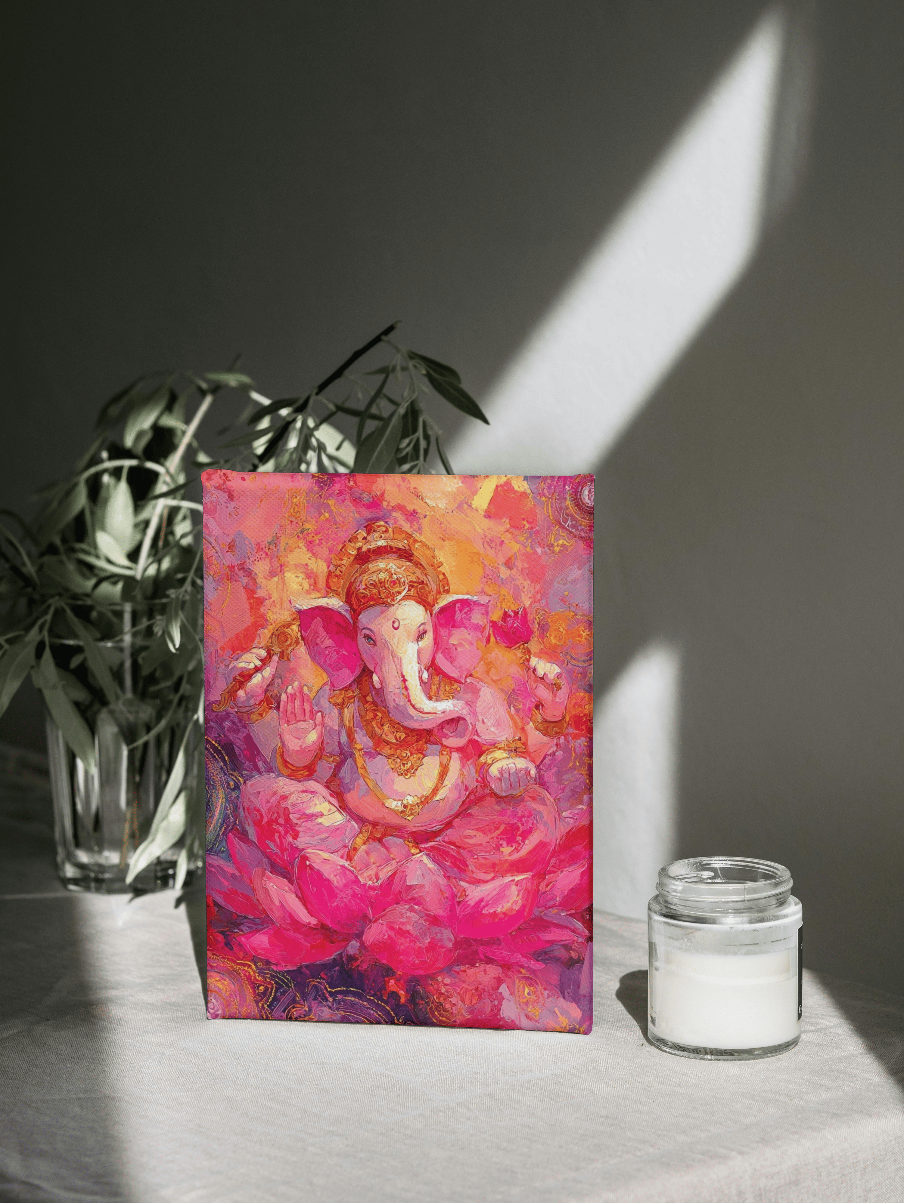 pink ganesha