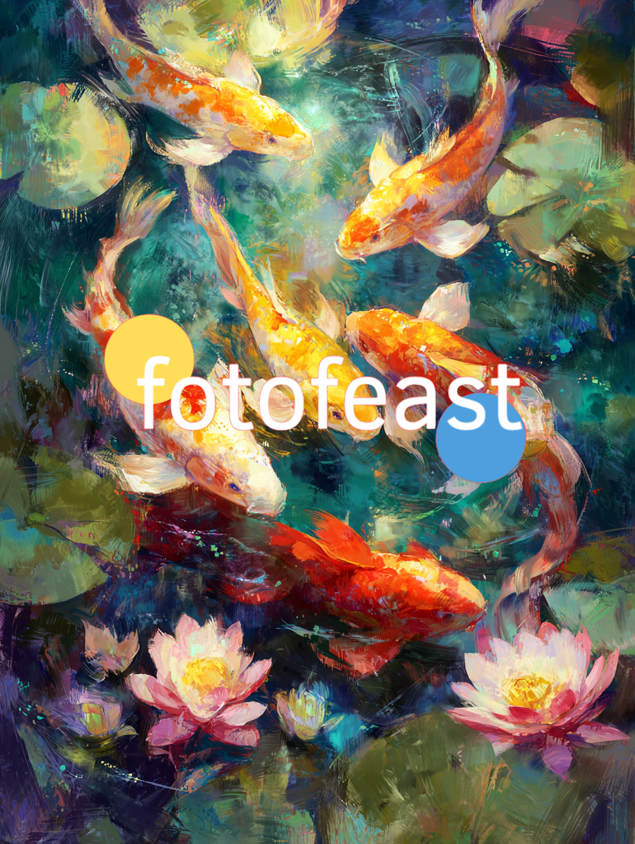 koi fish pond