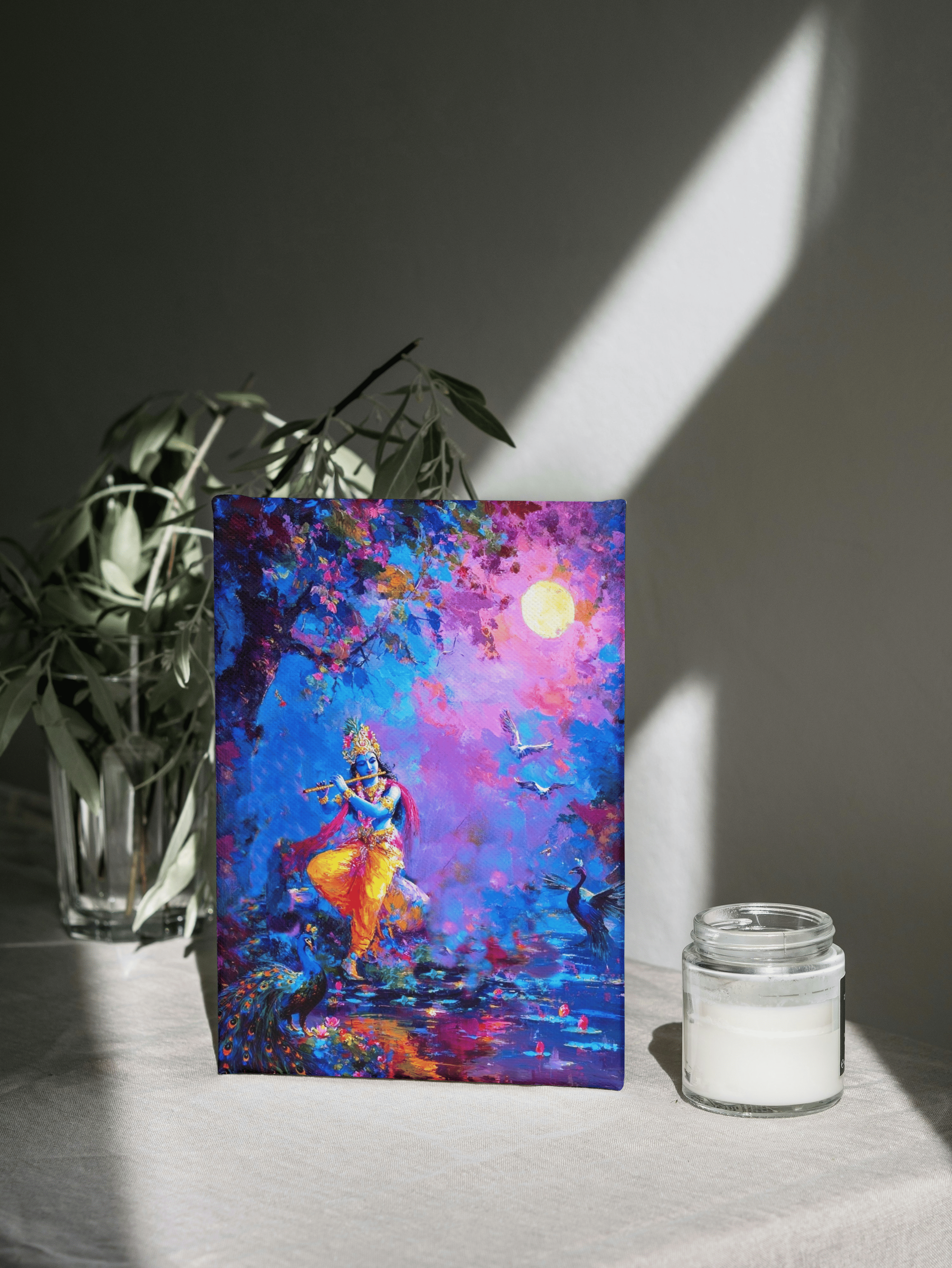 krishna and moonlight