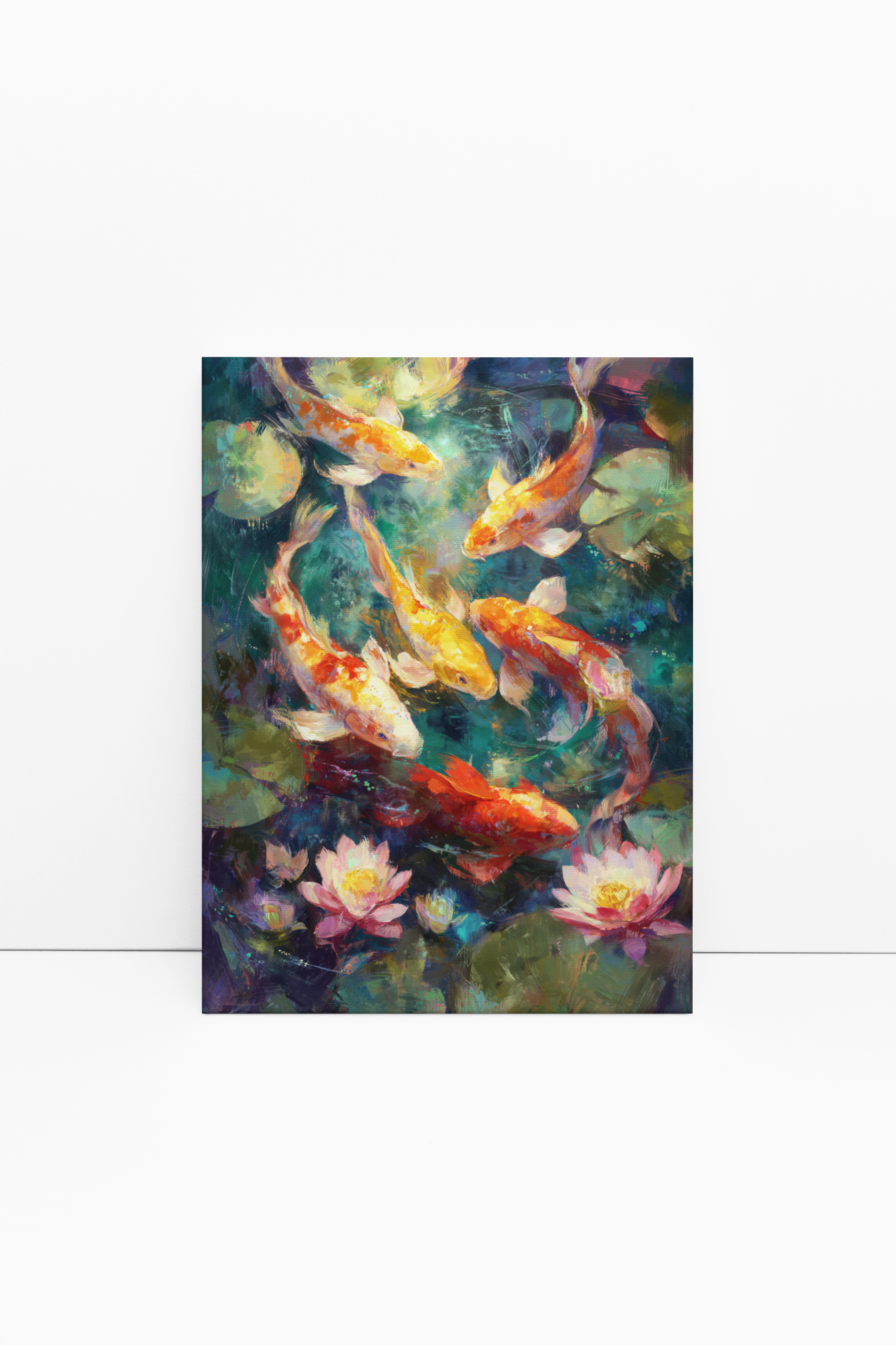 koi fish pond