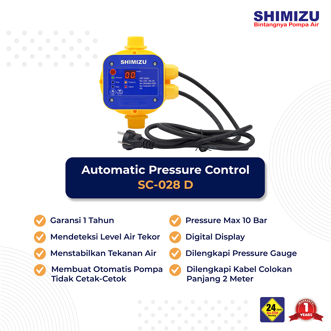[Automatic Pressure Control] Shimizu SC-028 D BIT