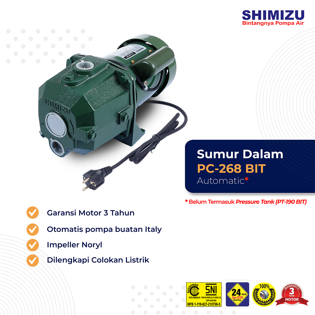 [Jet Pump] Shimizu PC-268 BIT